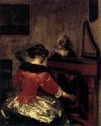 Gerard ter Borch the Younger The Concert oil painting